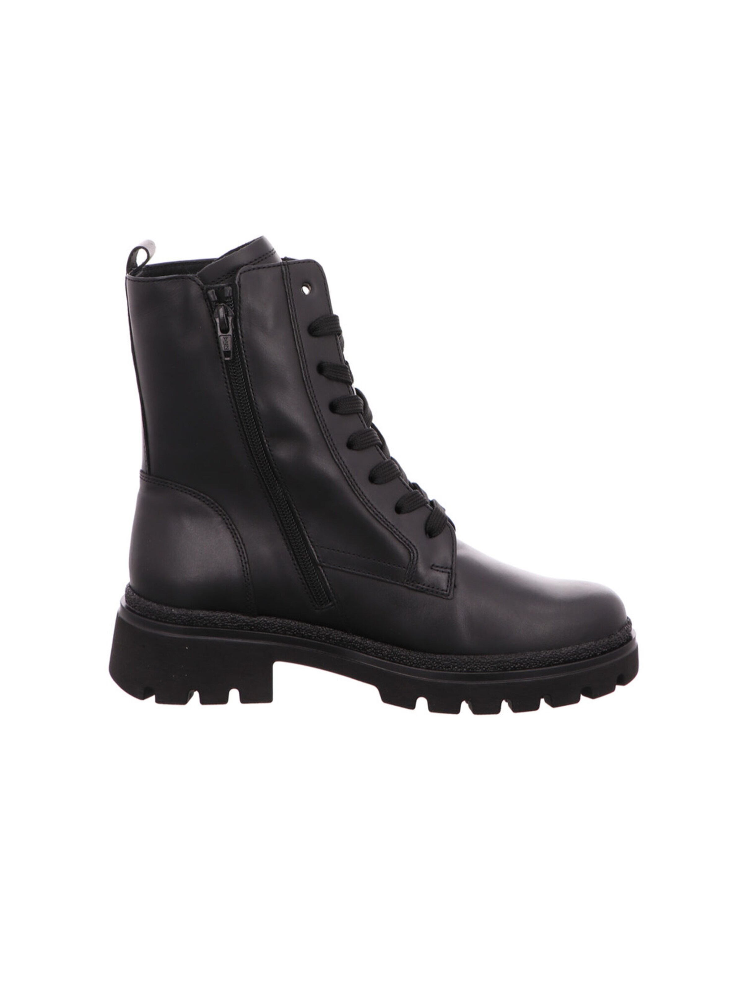 GABOR Schnürstiefelette in Schwarz