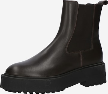 Chelsea Boots 'Tara' ABOUT YOU en marron : devant