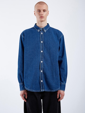 Dr. Denim Shirt 'Ray Denim' in Blauw