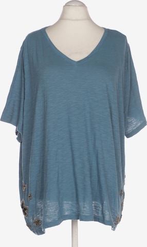 Ulla Popken Top & Shirt in 9XL in Blue: front