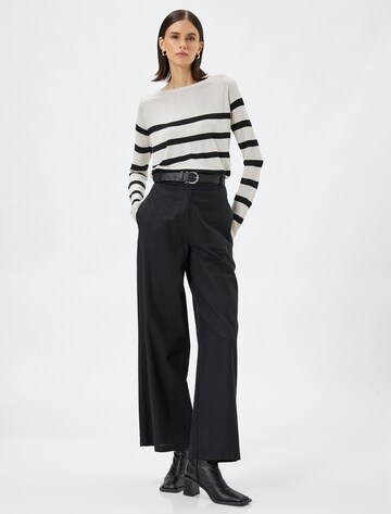 Koton Pullover in Weiß