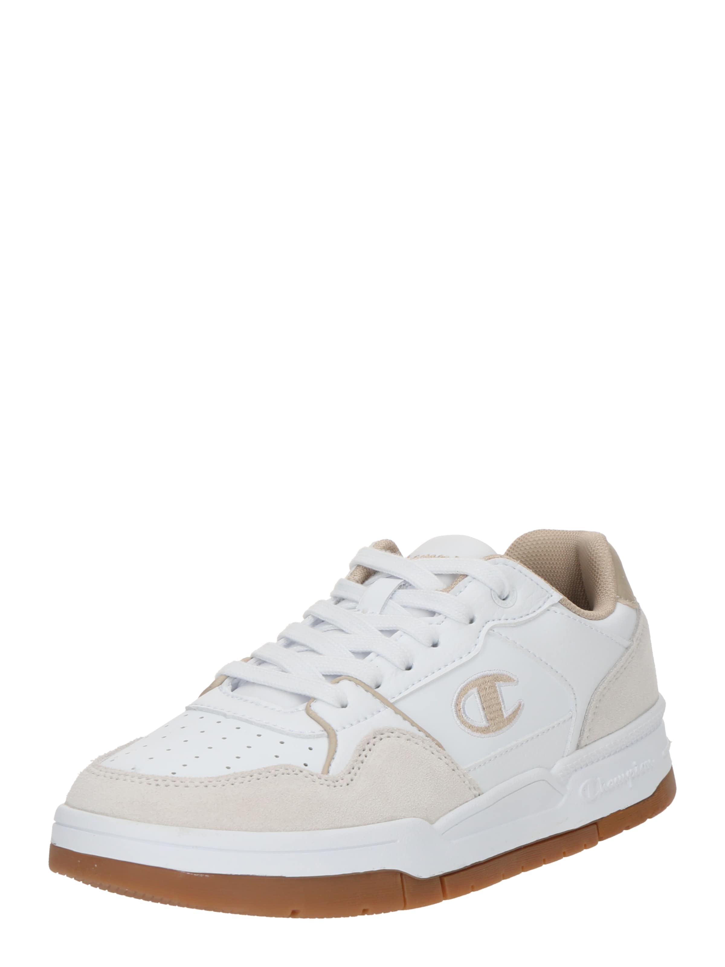 Champion Authentic Athletic Apparel Platform trainers in White: front