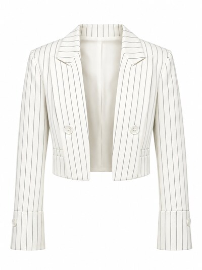 Blazer 'Line Cropped Blazer' in 40 FYS di colore bianco, Visualizzazione prodotti