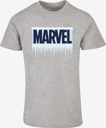 ABSOLUTE CULT Shirt 'Marvel - Icicle' in Grijs: voorkant