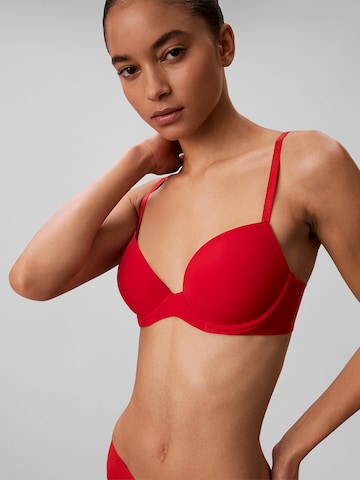 Invisible Soutien-gorge Calvin Klein Underwear en rouge