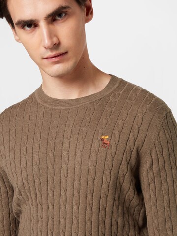 Abercrombie & Fitch Sweter w kolorze zielony