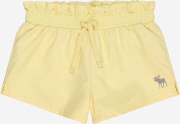 Abercrombie & Fitch Shorts in Gelb: predná strana