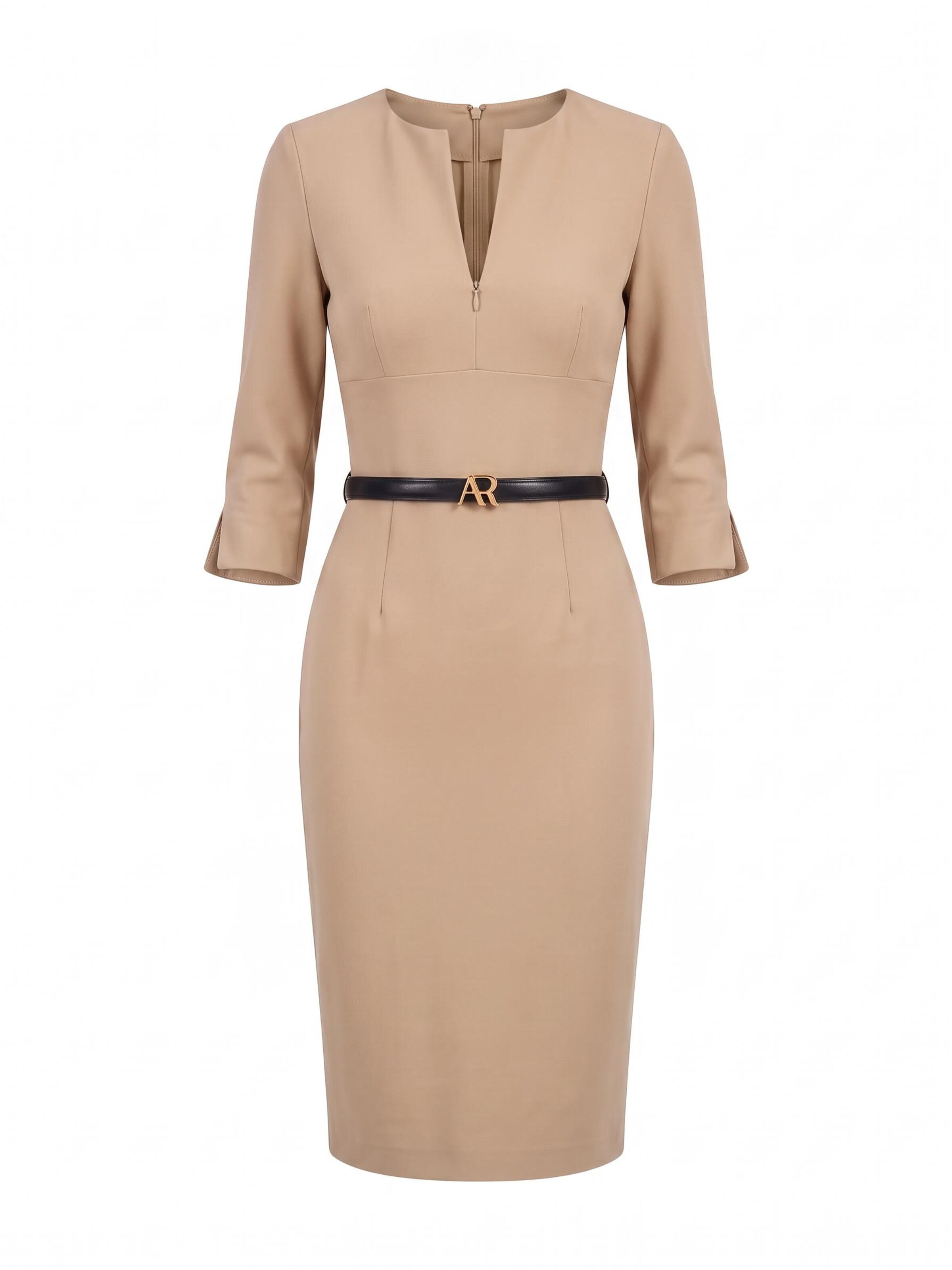 AUDRAY Kokerjurk 'THE-AUDRAY' in Beige