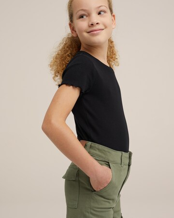 WE Fashion Tričko – černá