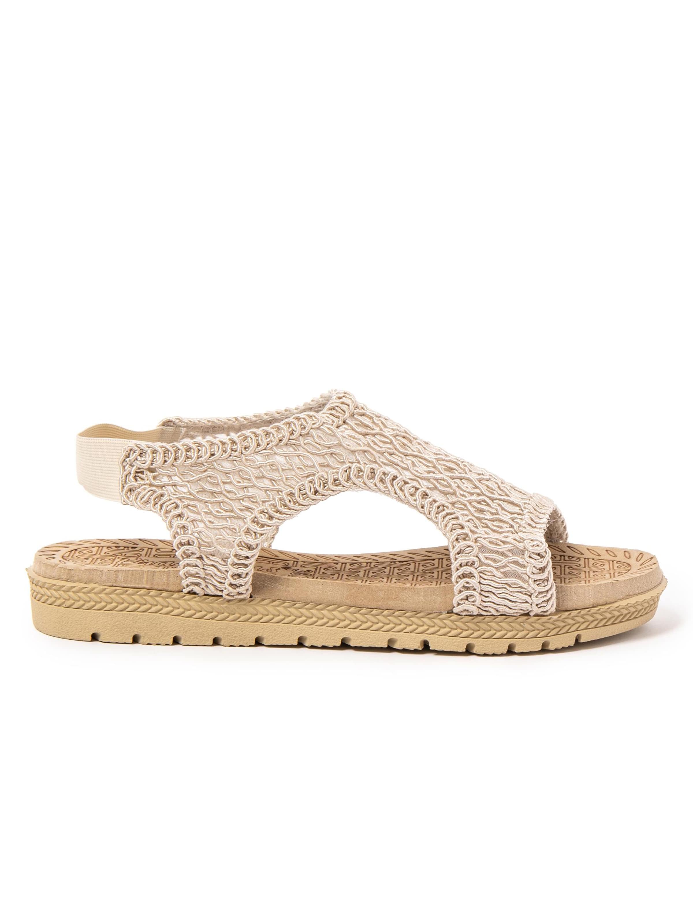 Brasileras Sandaal 'Lua' in Beige