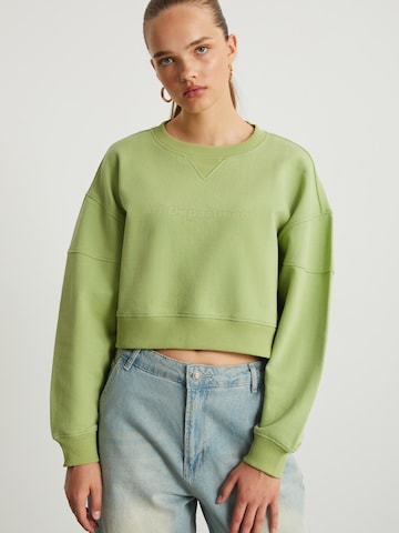 Grimelange - Sudadera en verde: frente