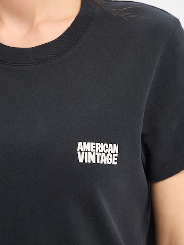 AMERICAN VINTAGE T-Shirt 'Ykobow' in Schwarz