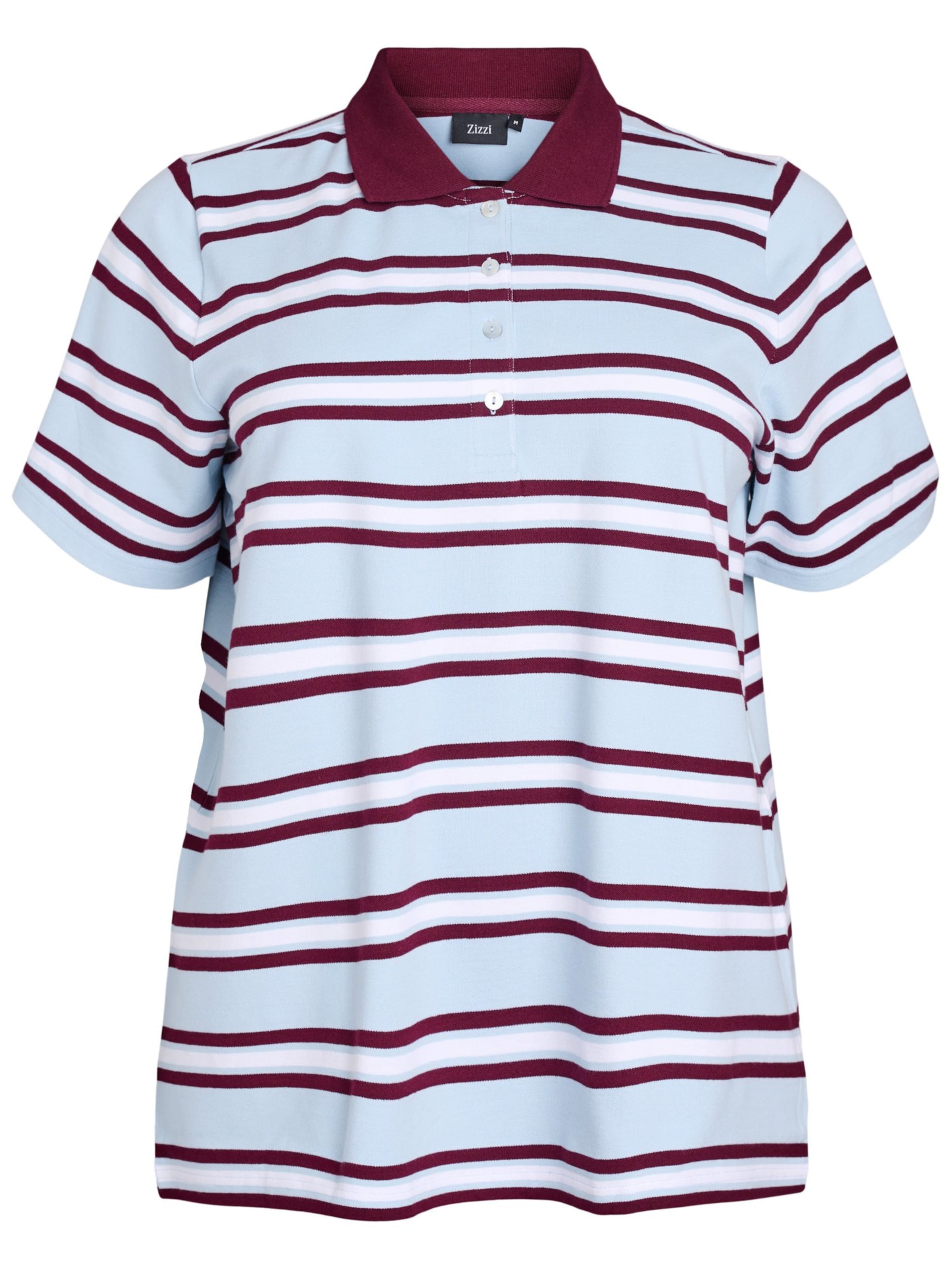 Zizzi Футболка &#x27;Casila&#x27; в Синий: спереди