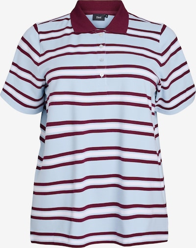 Zizzi Majica 'Casila' u nebesko plava / ciklama / bijela, Pregled proizvoda