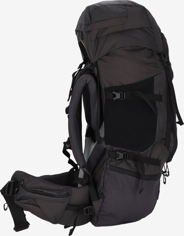 JACK WOLFSKIN Sports Backpack 'Highland Trail 45' in Grey