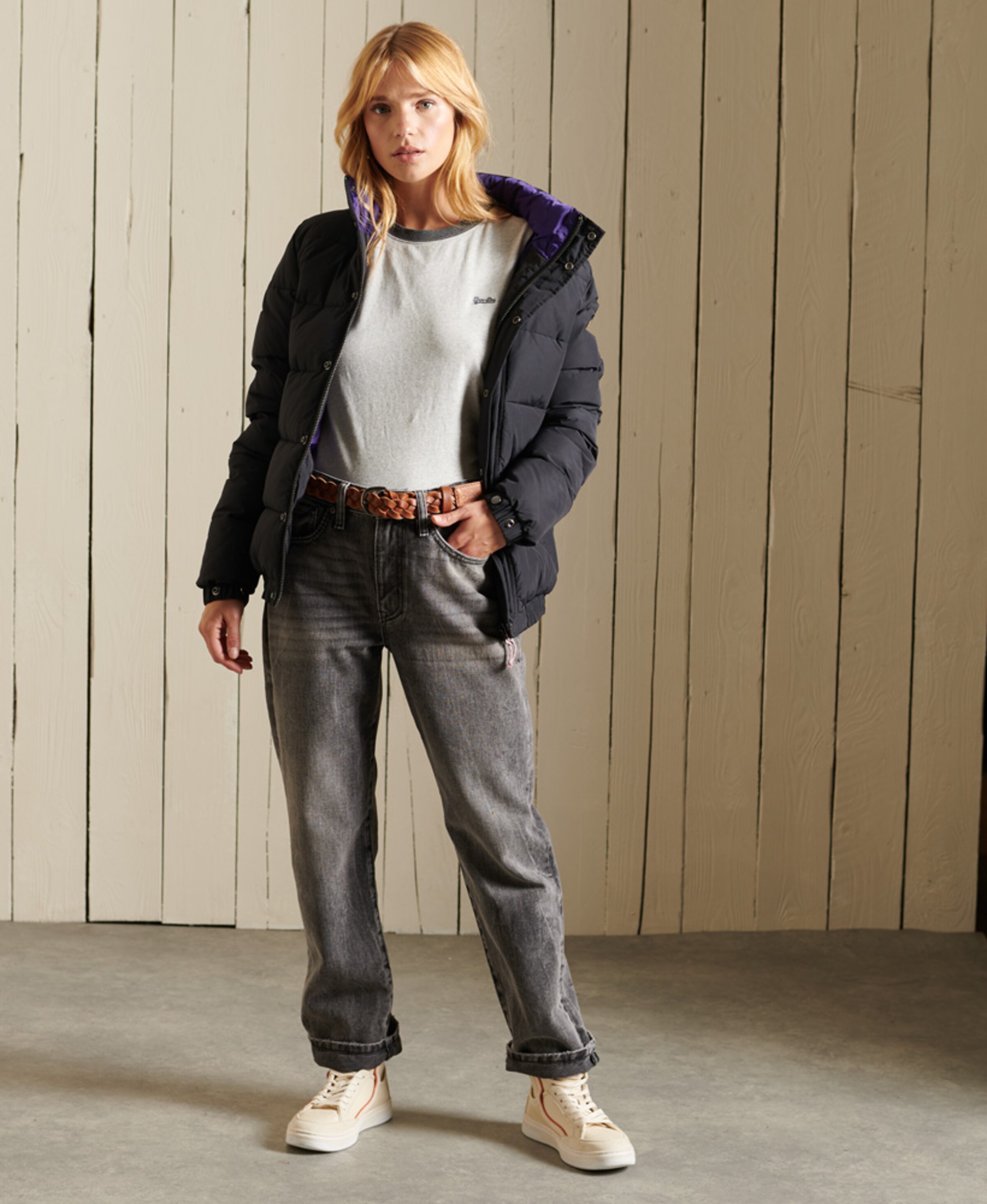 Frauen Shirts & Tops Superdry T-Shirt 'Ringer' in Graumeliert - XJ05558 Frauen Shirts & Tops Superdry T-Shirt 'Ringer' in Graumeliert - XJ05558