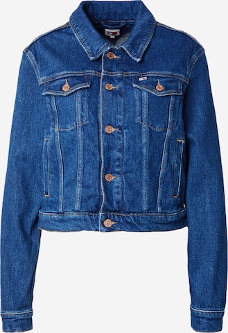 Tommy Jeans Tussenjas 'Izzie' in Blauw: voorkant