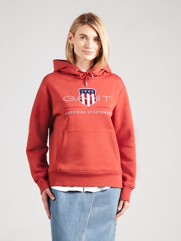 GANT Суичър в червено: отпред