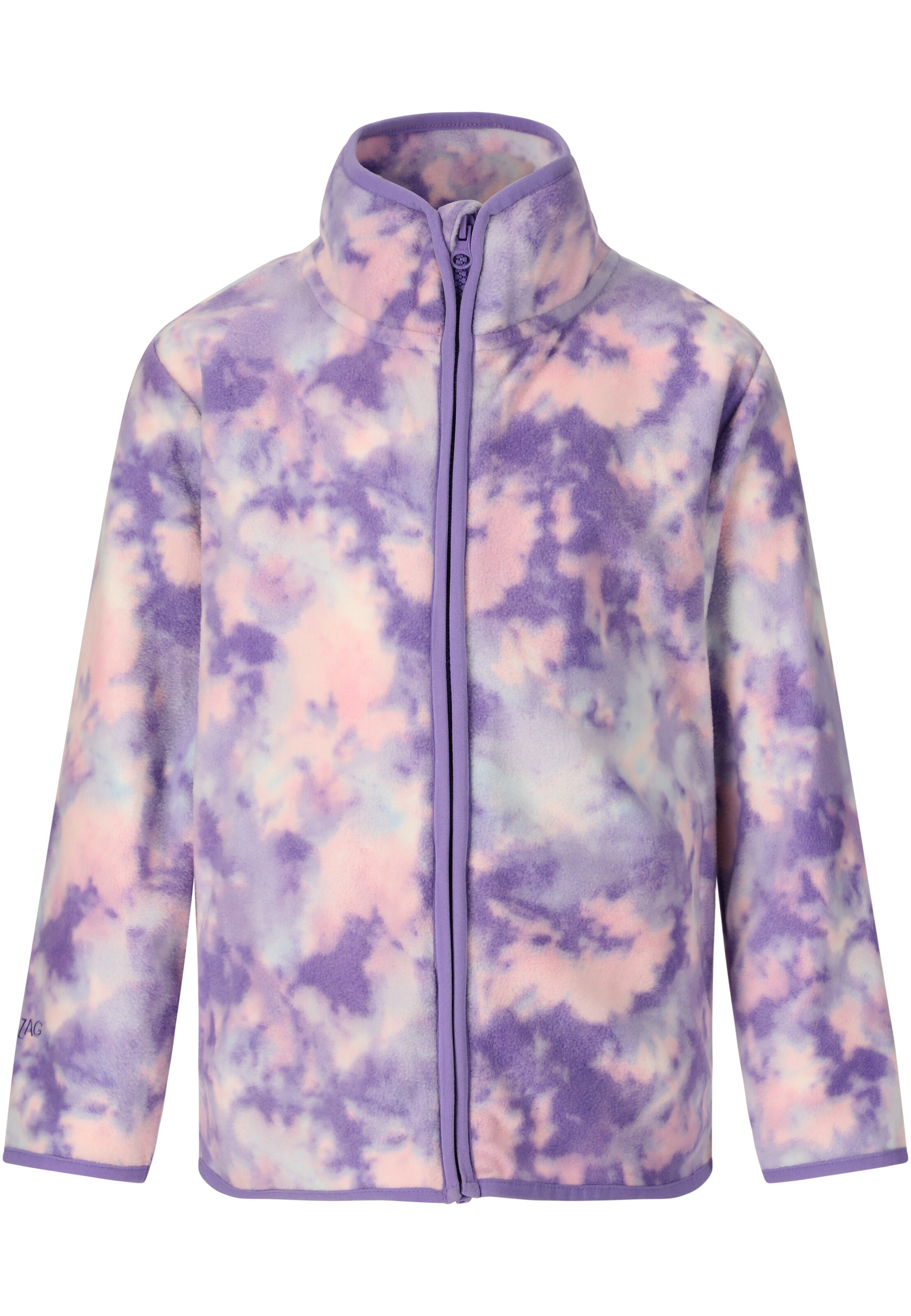 ZigZag Fleecejacke 'Jasmina' in Lila: Vorderseite