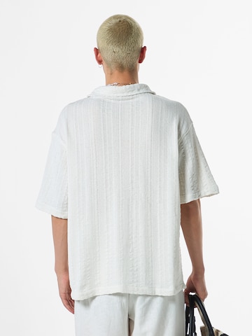 VAMOS CLO Comfort fit Overhemd 'Candytuft' in Wit