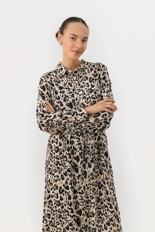 Robe 'Meluca' Part Two en marron