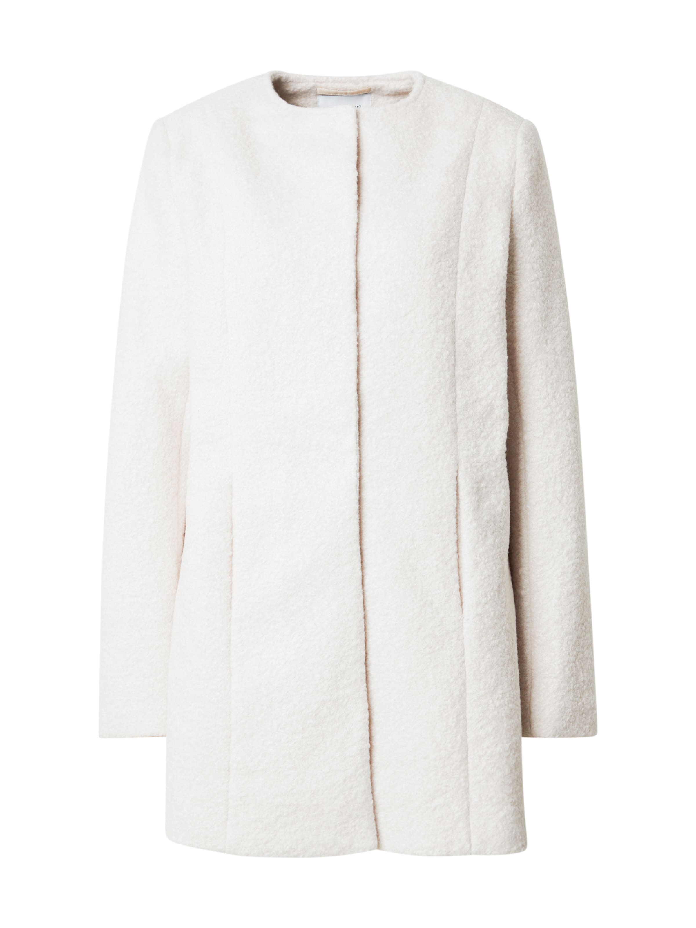 ABOUT YOU Kevad-sügismantel 'Daphne', värv valge: eest vaates