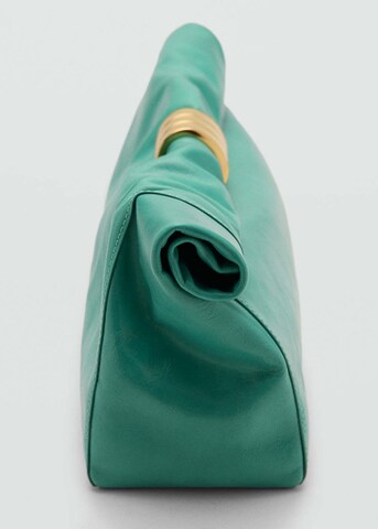 MANGO Clutch 'Twister' in Green