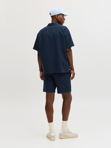 JACK & JONES - Comfort Fit Camisa 'JJGLOBAL' em azul