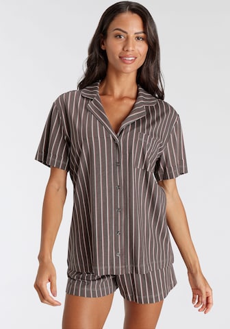 s.Oliver Pajama in Brown: front