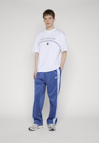 ROCAWEAR Loosefit Hose 'Kingdom' in Blau