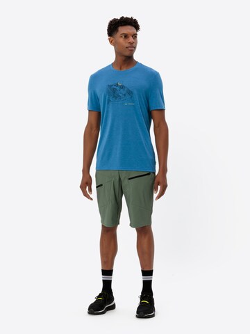 VAUDE Funktionsshirt 'Tekoa' in Blau