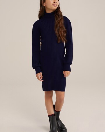 WE Fashion Φόρεμα σε μπλε: μπροστά