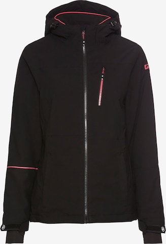 KILLTEC Funktionsjacke in Schwarz: Vorderseite