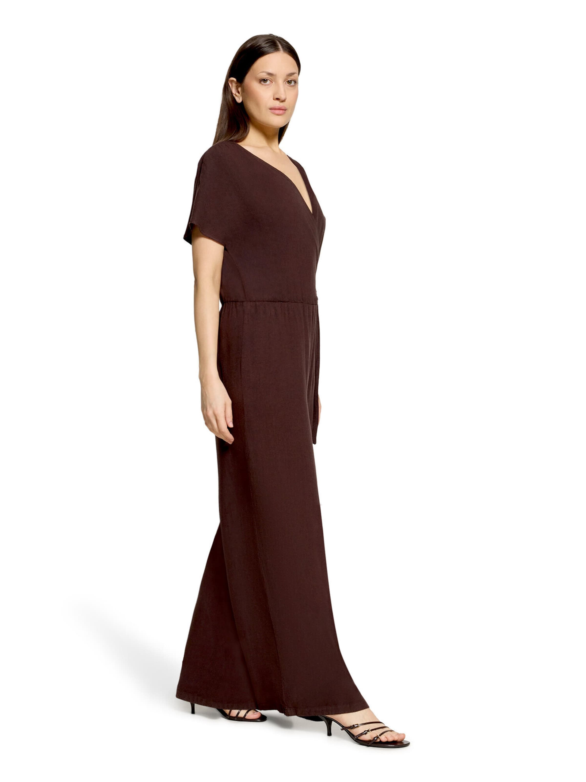 Tuta jumpsuit di Cartoon in marrone