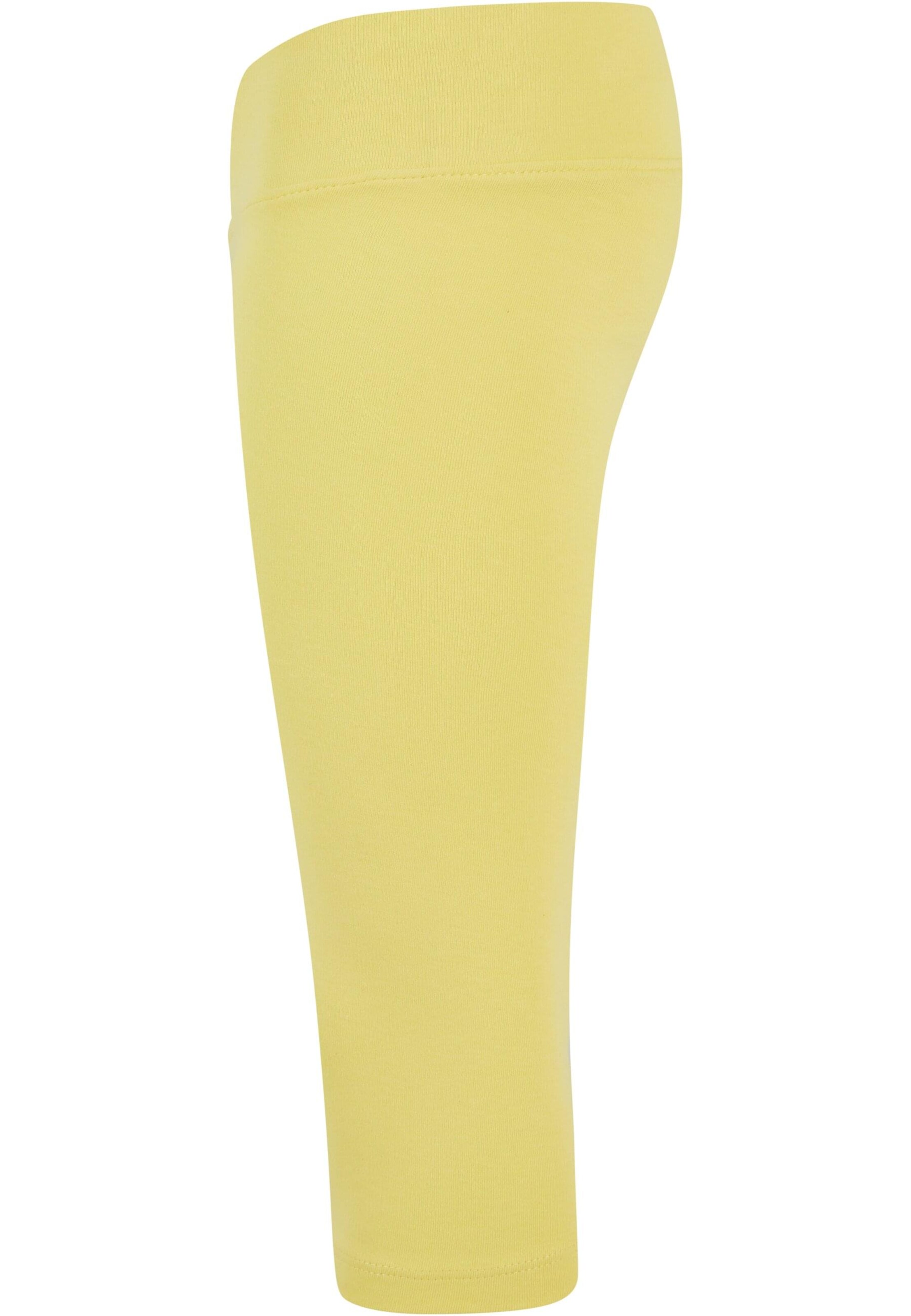 Urban Classics Skinny Leggings i gul