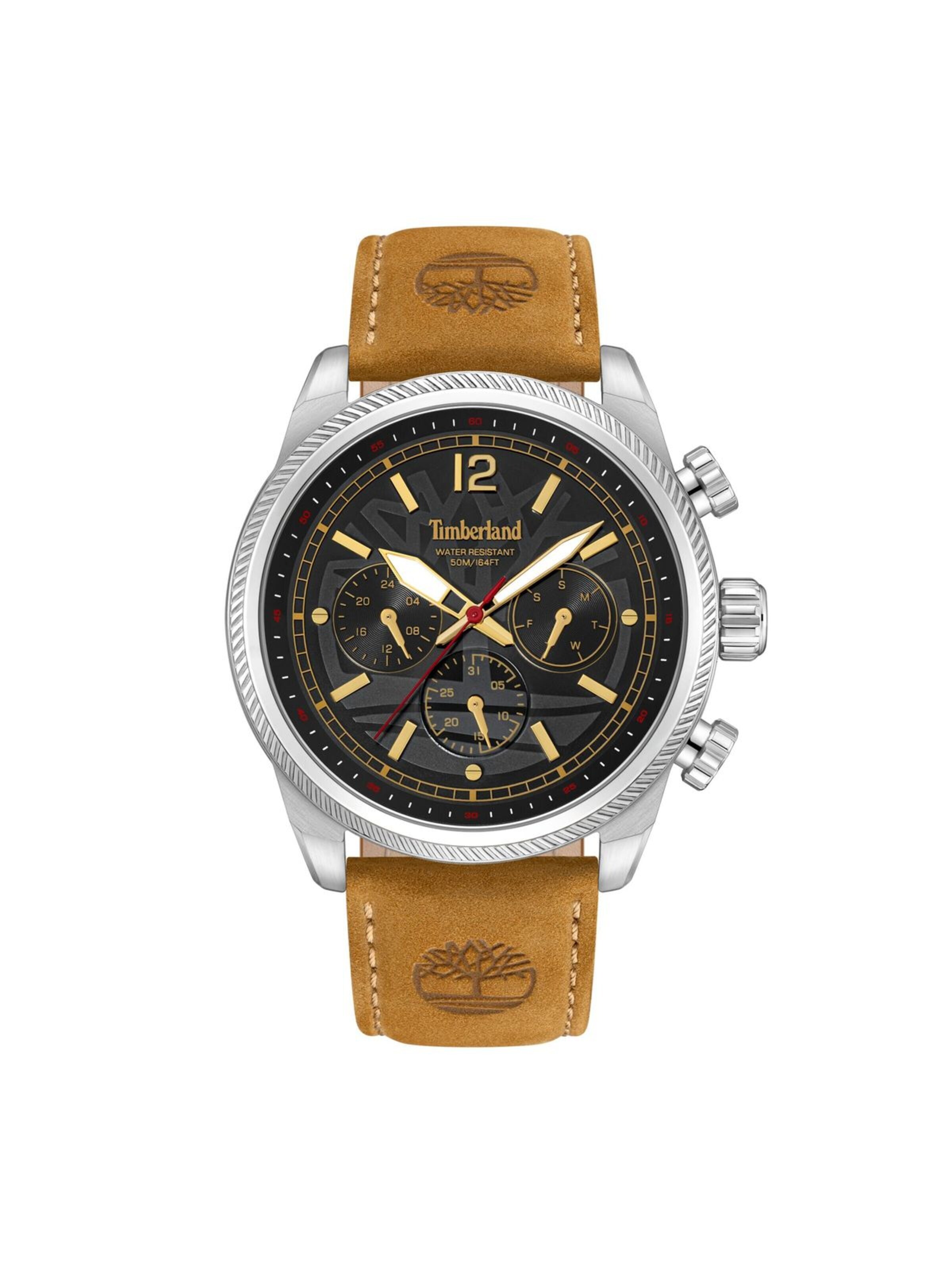 TIMBERLAND Analoguhr‌‌‌‌‌‌ in Beige: Vorderseite