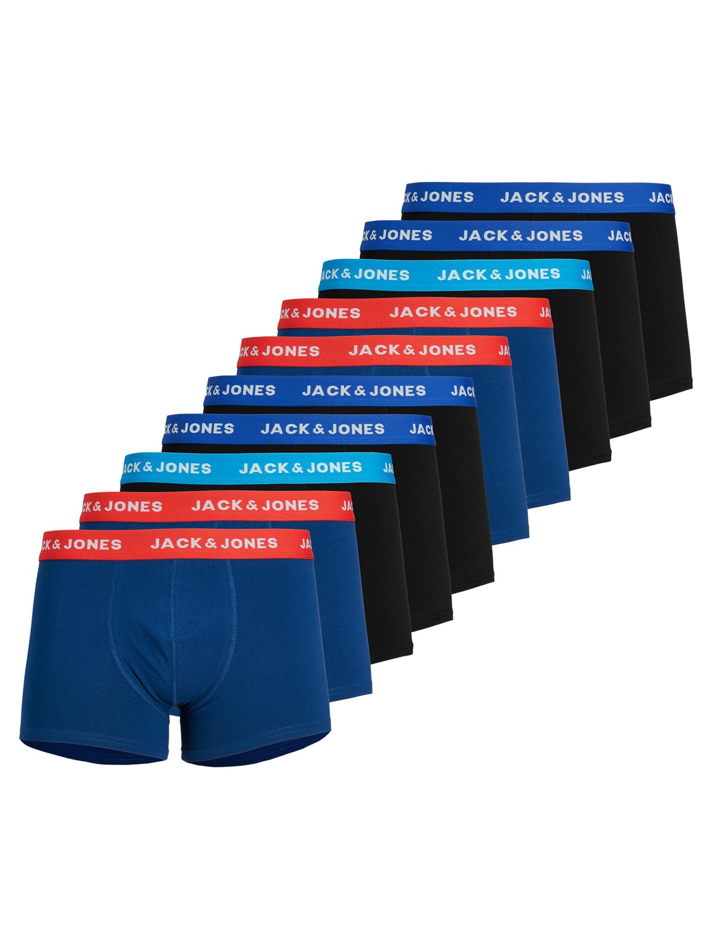 JACK & JONES Boxer shorts 'Jacsolid' in Blue: front