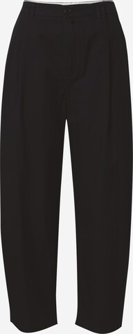 Regular Pantalon à pince 'EARLY' DRYKORN en noir : devant