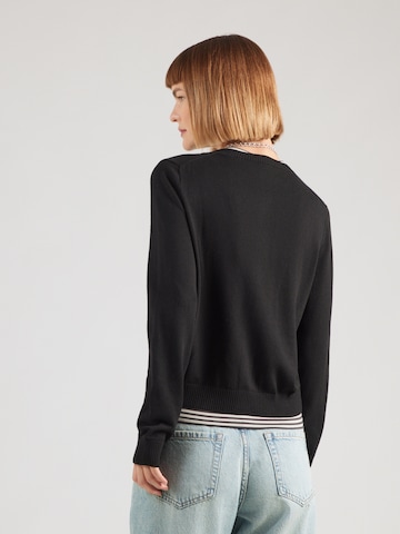GUESS JEANS Cardigan i sort