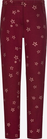 SALT AND PEPPER Leggings 'Wild Horses' in Red: front