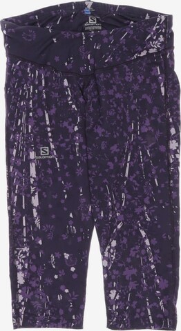 SALOMON Pants in S in Purple: front