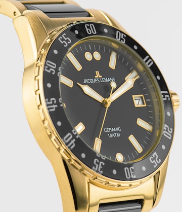 Jacques Lemans Analoguhr in Gold