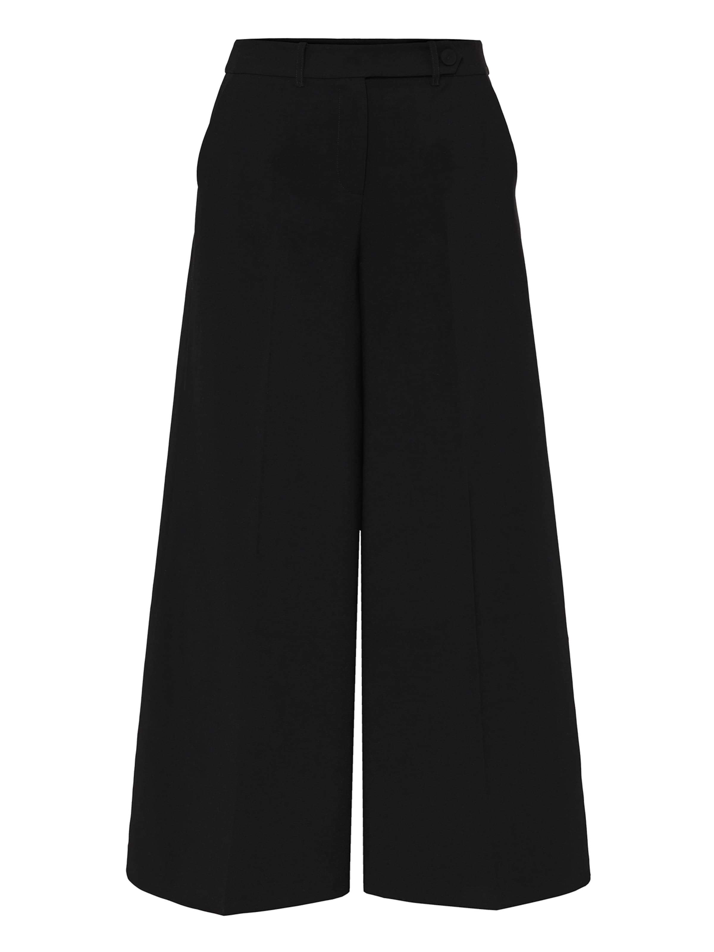 TATUUM Zvonové kalhoty Kalhoty – černá: přední strana