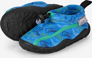 STERNTALER Beach & Pool Shoes 'Dino' in Blue