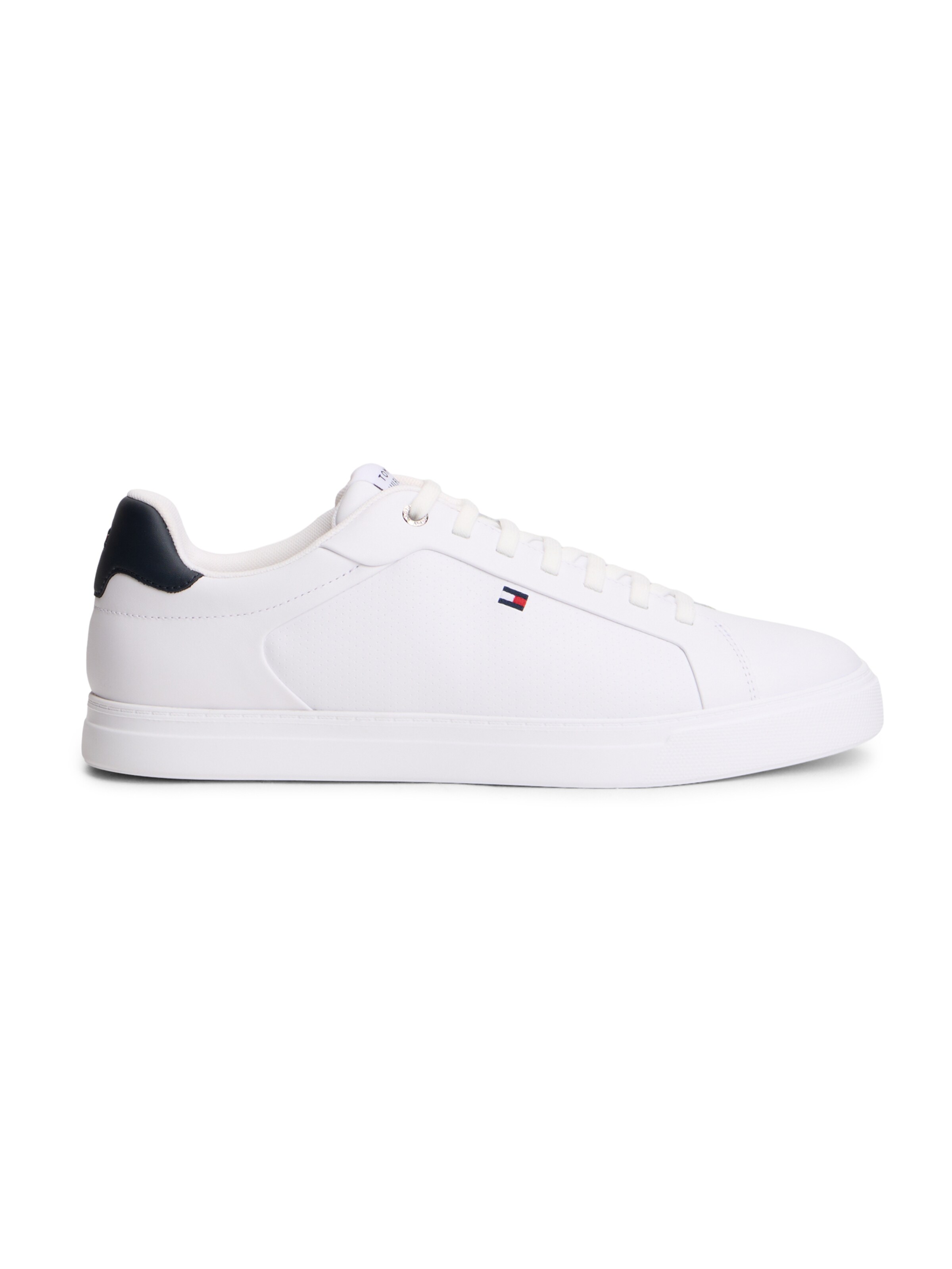 Baskets basses 'ICON COURT' TOMMY HILFIGER en blanc