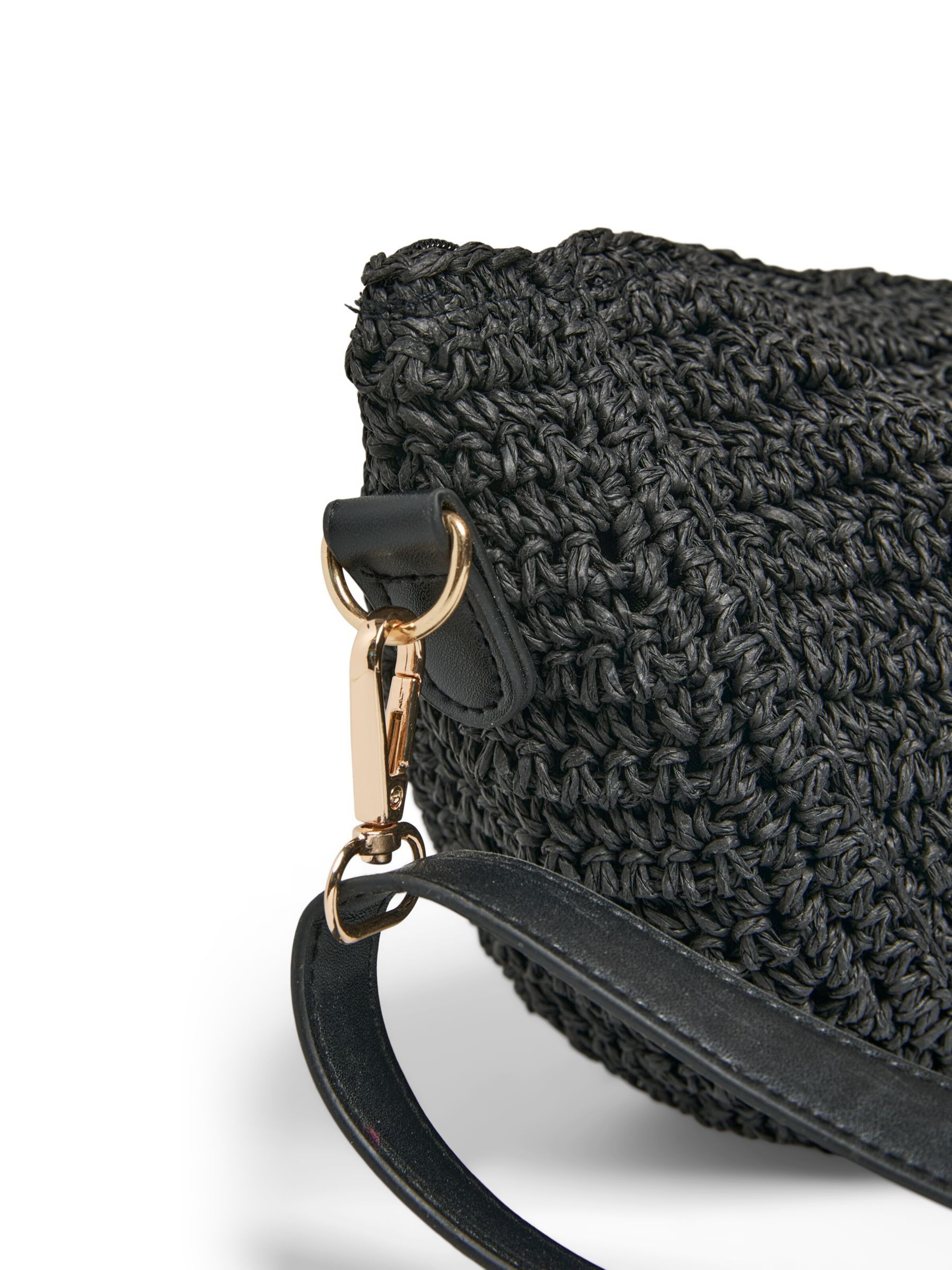 PIECES - Bolso de hombro 'PCAmanda' en negro