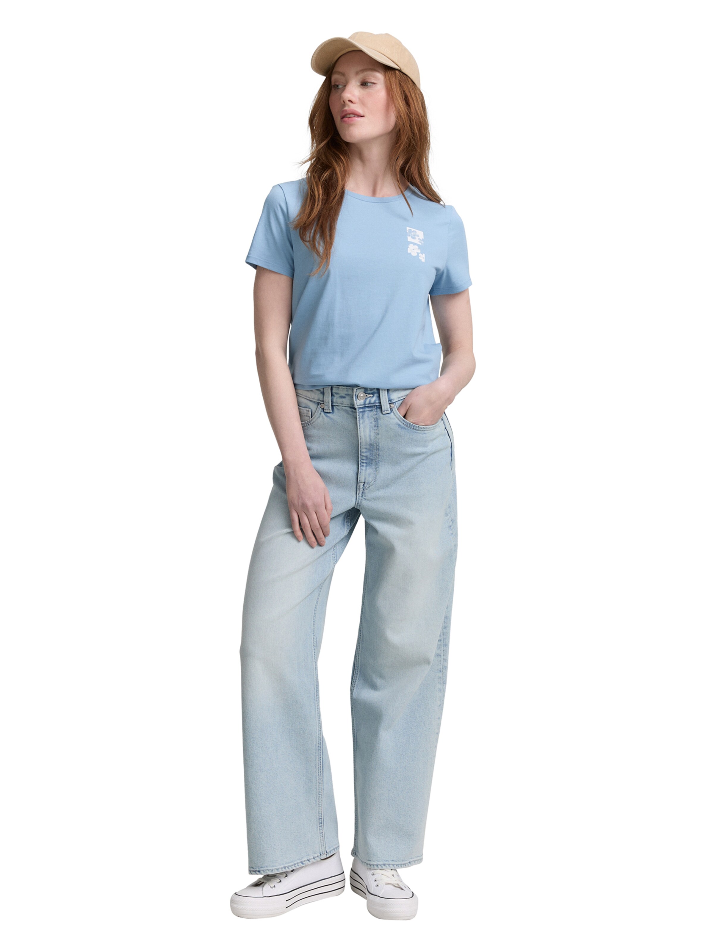 TOM TAILOR DENIM T-shirt i blå