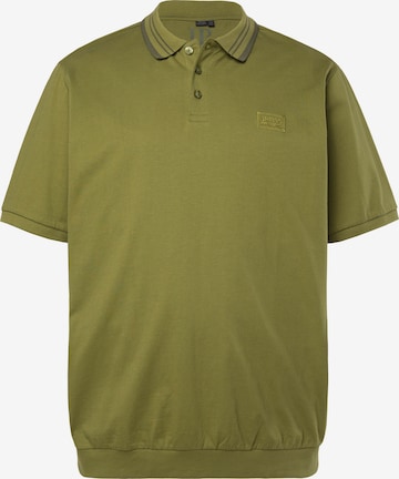 JP1880 Poloshirt in Grün: Vorderseite