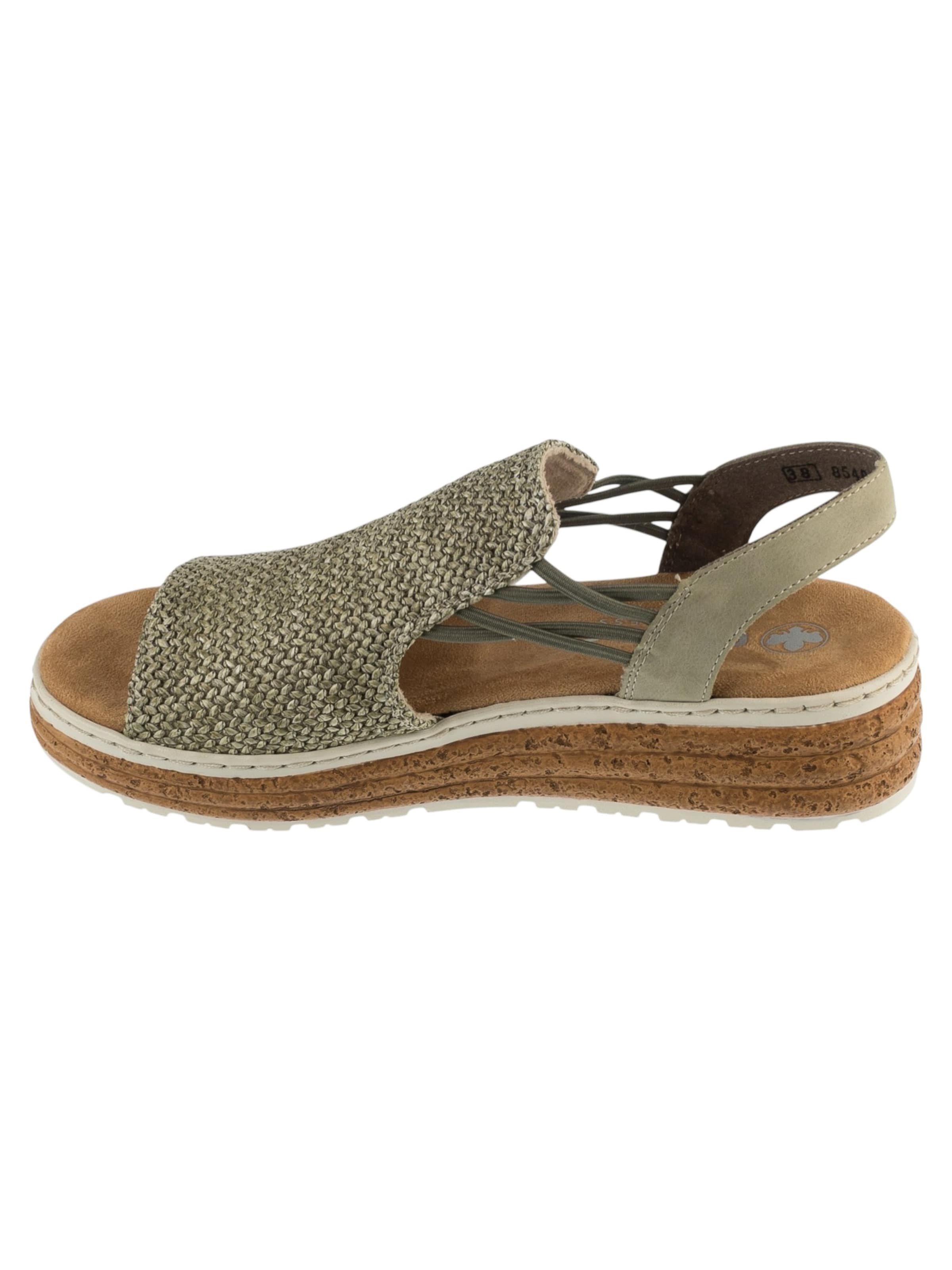 Rieker Sandals 'Rieker Sandals 62741' in Silver: front
