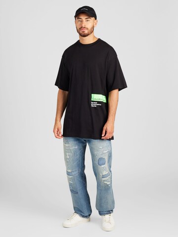Calvin Klein Jeans T-Shirt in Schwarz
